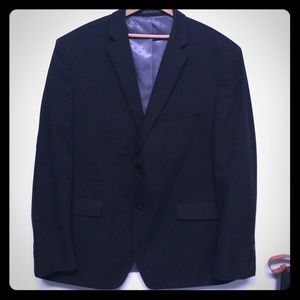 PERRY ELLIS 48R Slim Black Suit Jacket